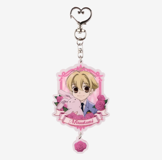 Ouran High School Host Club - School Uniform Rose Series Acrylic Pendant