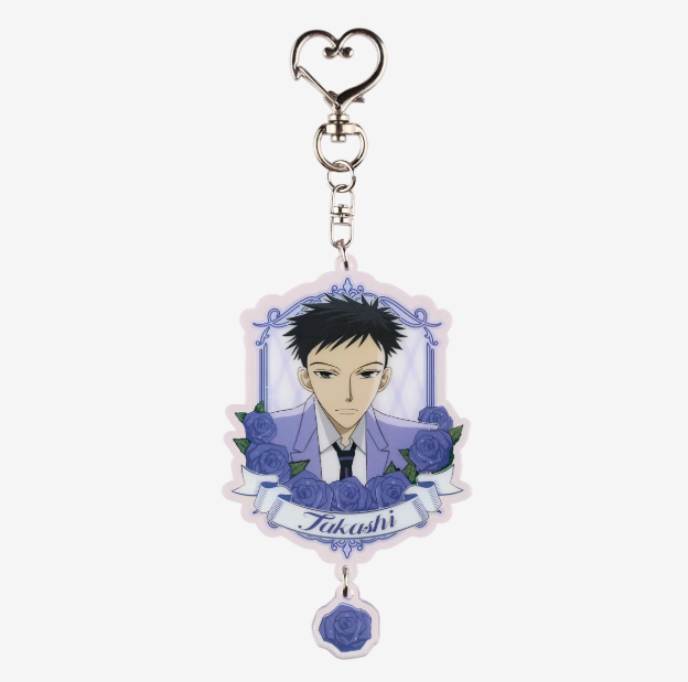 Ouran High School Host Club - School Uniform Rose Series Acrylic Pendant