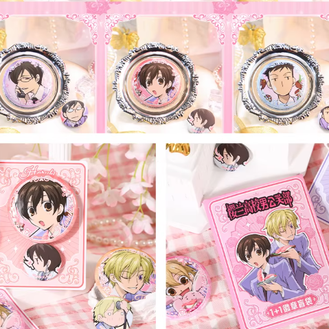 Ouran High School Host Club - 1+1 Badge Blind Bag