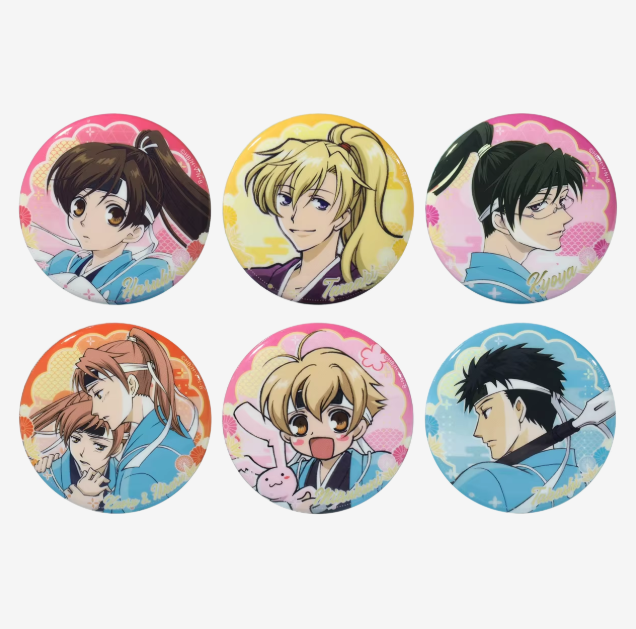 Ouran High School Host Club - School Uniform Rose Blind Draw Badge