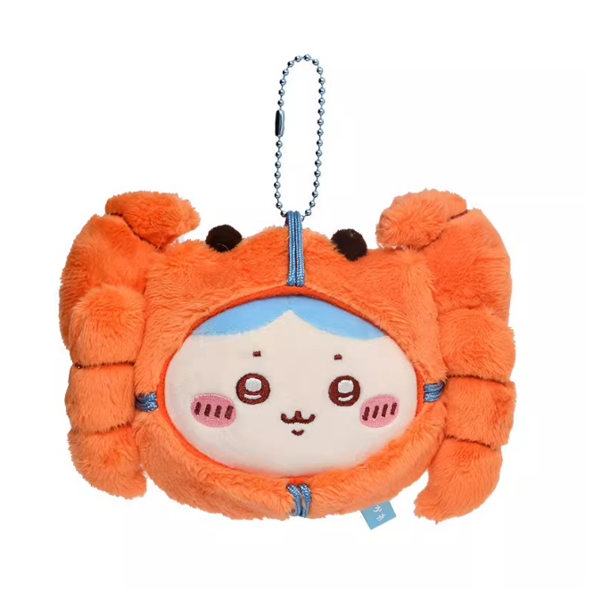 Chiikawa - Shanghai Limited Edition Hairy Crab Series Plush Keychains
