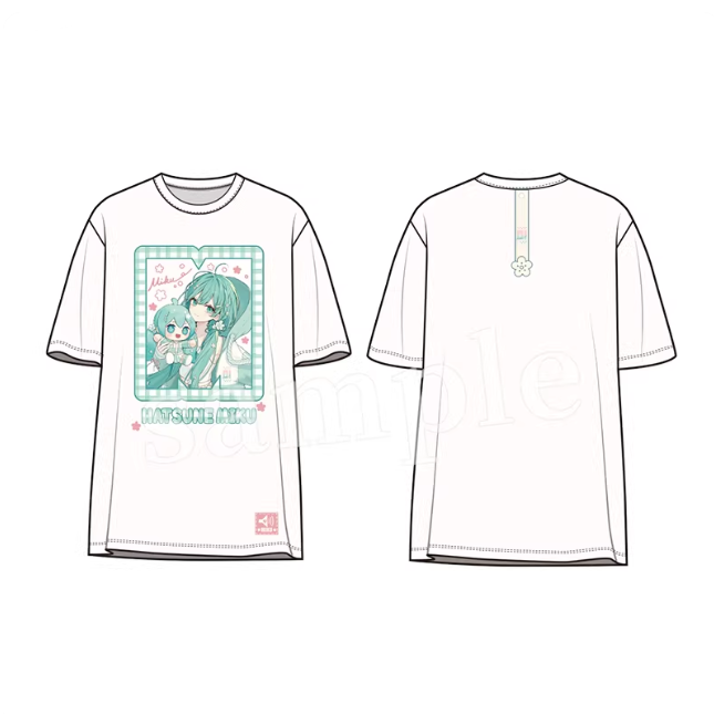Hatsune Miku - Embrace the Future Floral Hooded Jacket/T-Shirt
