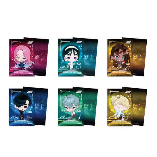 Alien Stage - New Year's Eve SD Series Character Cards Set