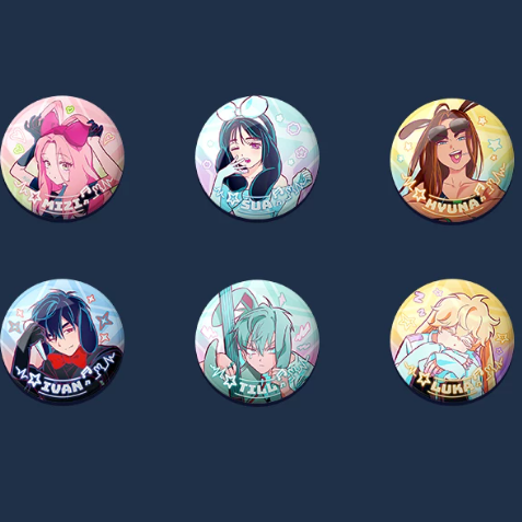 Alien Stage - Rabbit Series - Badge
