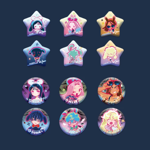 Alien Stage - Rabbit Series - Random Badge