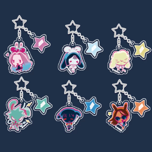 Alien Stage - Acrylic Keychain