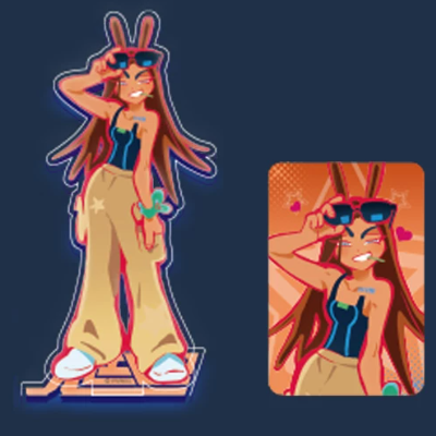 Alien Stage - Rabbit Series - Acrylic Standee
