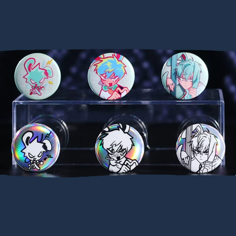 Alien Stage - Rabbit Series - Badge Beans