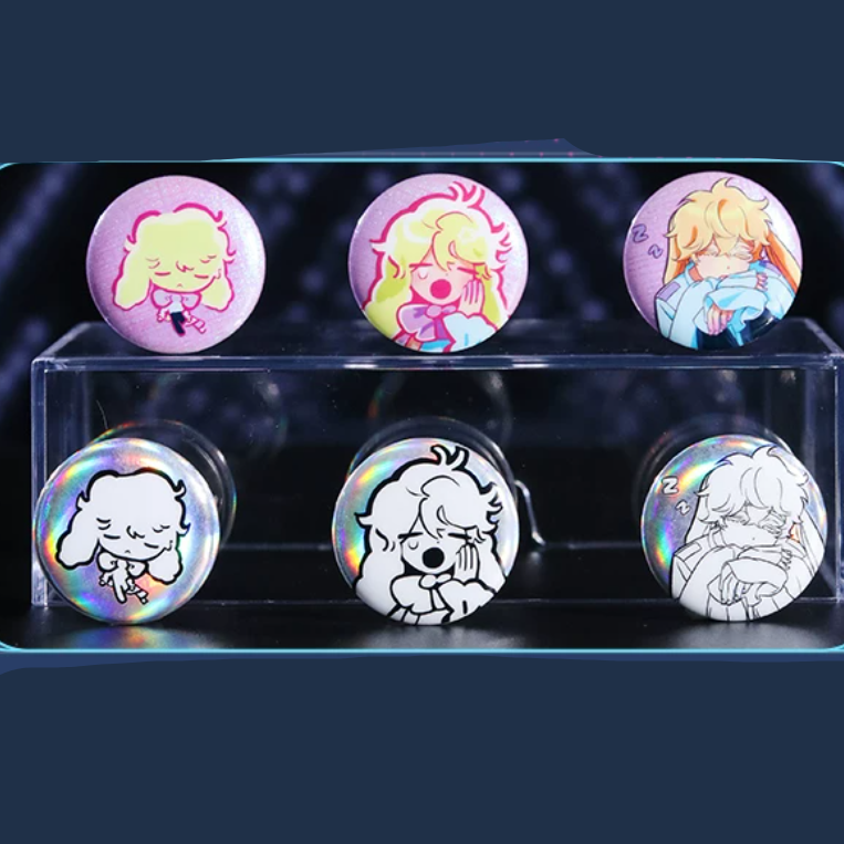 Alien Stage - Rabbit Series - Badge Beans