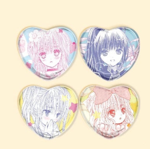 Shugo Chara - Glass Bead Refrigerator Magnets