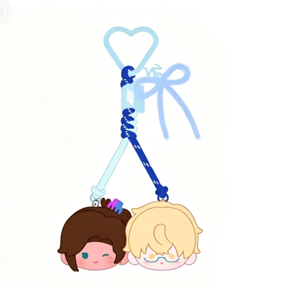 【Pre-Order】Alien Stage - Anakt High School Series - Pair Bun Head Pendant
