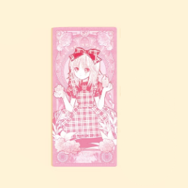Shugo Chara - Stained Glass Ticket Stub