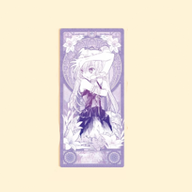 Shugo Chara - Stained Glass Ticket Stub