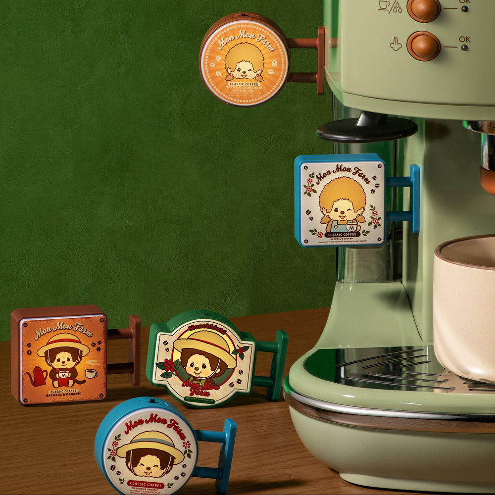 【Pre-Order】Monchhichi - Coffee Farm Series - Magnetic illuminated Signboard