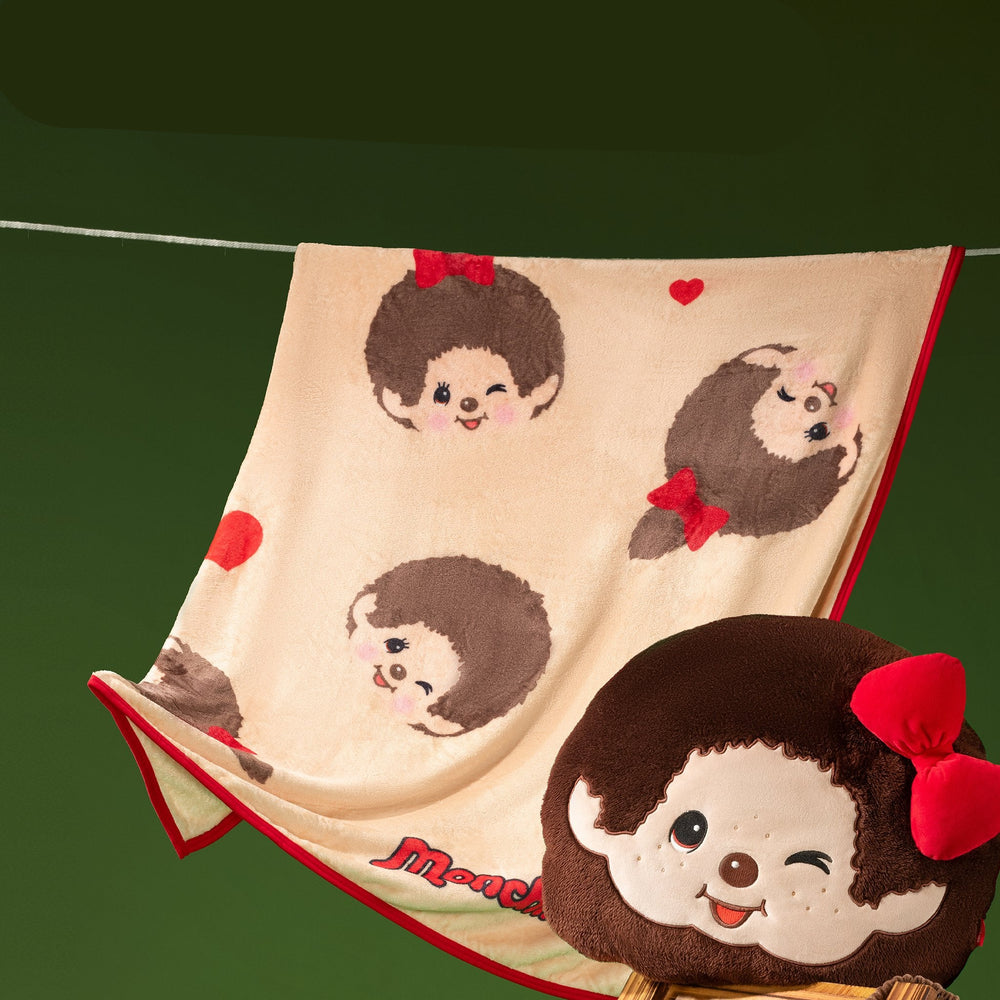 【Pre-Order】Monchhichi - Coffee Farm Series - Throw Pillows Blankets