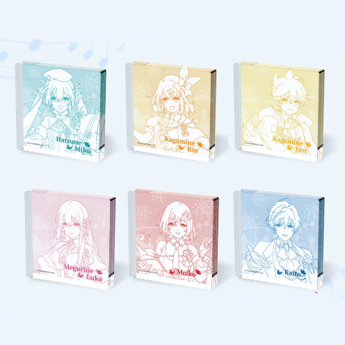 Hatsune Miku - Park Acrylic Square Tiles