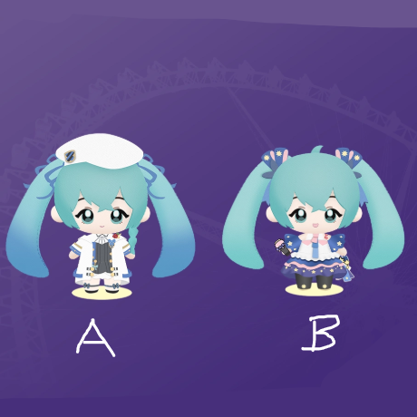 Hatsune Miku - Park Magnetic Plush Toy