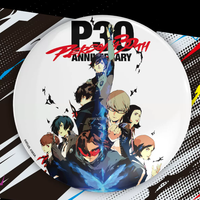 Persona 30th Anniversary - Extra Large Badge 15cm