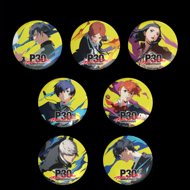 Persona 30th Anniversary - Sega Commemorative Illustration Badge
