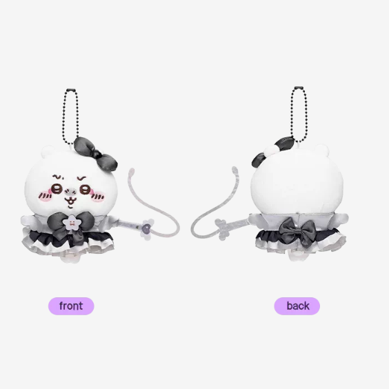 【Pre-Order】Chiikawa - Magical Girl Series - Black Magic Momonga Plush Keychain