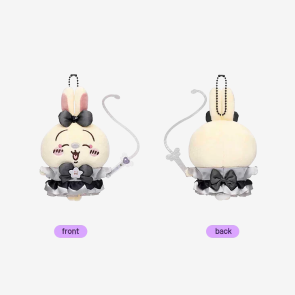【Pre-Order】Chiikawa - Magical Girl Series - Black Magic Momonga Plush Keychain