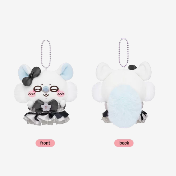 【Pre-Order】Chiikawa - Magical Girl Series - Black Magic Momonga Plush Keychain