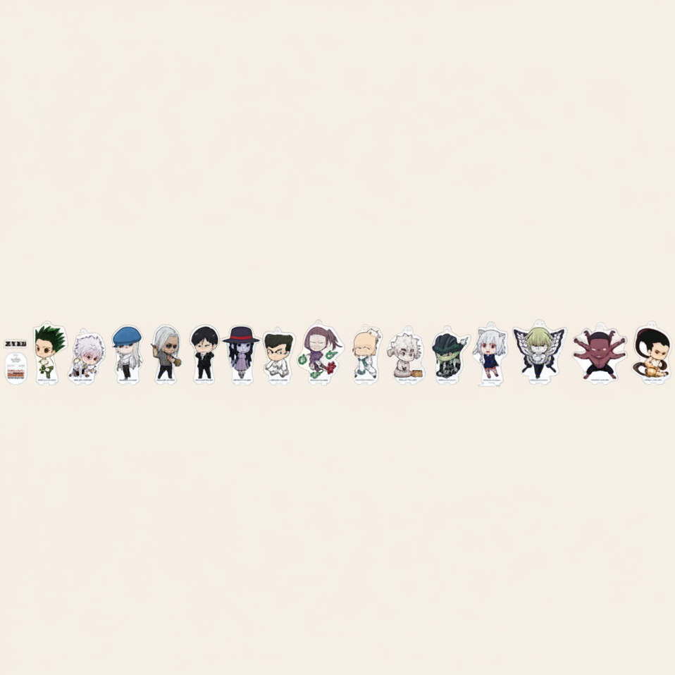 【Pre-Order】HUNTER×HUNTER - Animate Cafe - Random Chibi Mini Acrylic Stand A (Chimera Ant Arc)