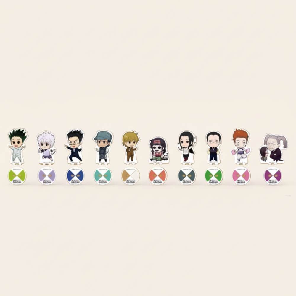【Pre-Order】HUNTER×HUNTER - Animate Cafe - Random Chibi Mini Acrylic Stand B (Election Arc)