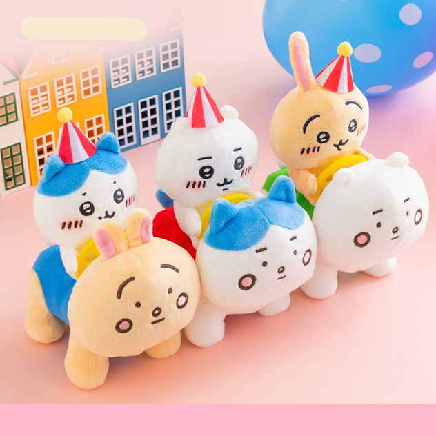 【Pre-Order】Chiikawa - Paradise Series Cycling Plush Toys