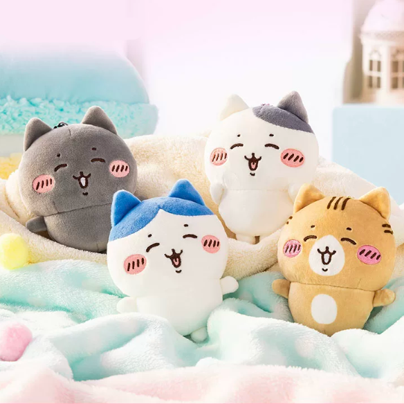 【Pre-Order】Chiikawa - Companion Cats Plush Keychain Set