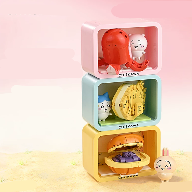 Chiikawa - Giant Food Series Building Blocks