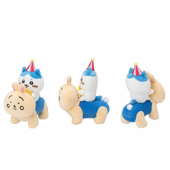 【Pre-Order】Chiikawa - Paradise Series Cycling Plush Toys