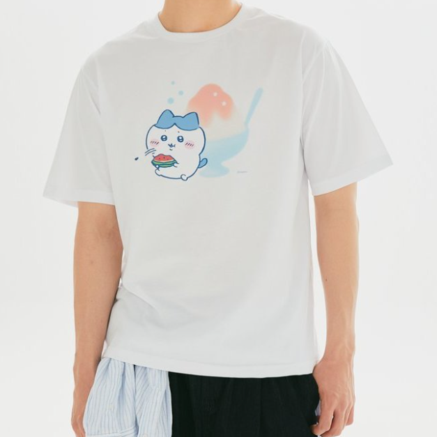 【Pre-Order】Chiikawa x Spao - Short Sleeved T-Shirt Hachiware