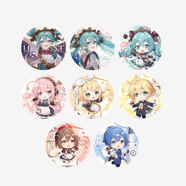 Hatsune Miku - Sweet First Love - Badge