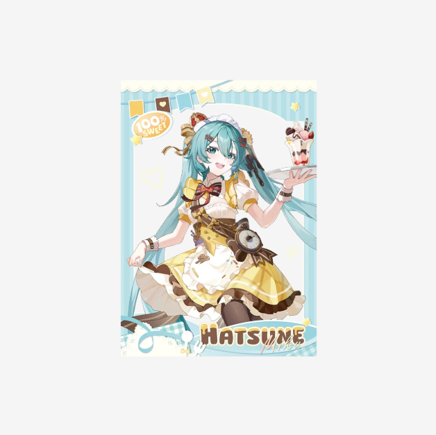 Hatsune Miku - Sweet First Love - Acrylic Transparent Sheet