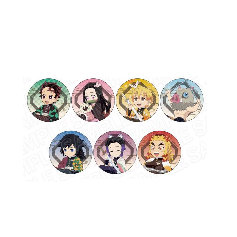 【Pre-Order】Demon Slayer - Character Badge Blind Box (7 Styles Total)