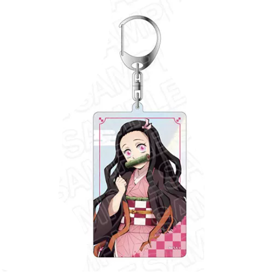 【Pre-Order】Demon Slayer - Laser Acrylic Keychain (Full Body Art)