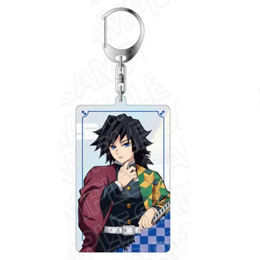 【Pre-Order】Demon Slayer - Laser Acrylic Keychain (Full Body Art)