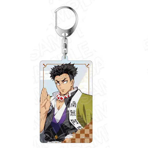 【Pre-Order】Demon Slayer - Laser Acrylic Keychain (Full Body Art)