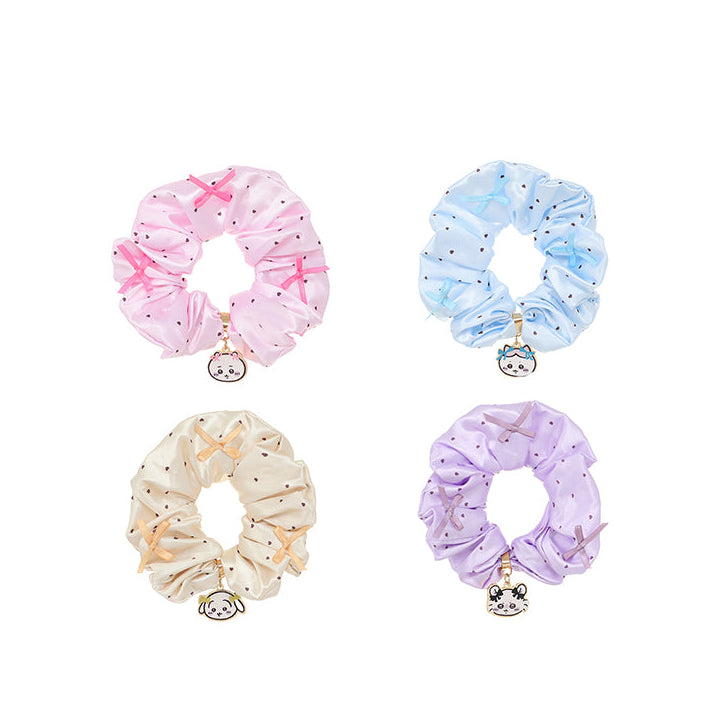 【Pre-Order】Chiikawa - Energetic Hairstyle Series - Metal Pendant Hair Tie (Random)