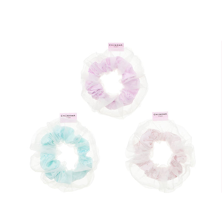 【Pre-Order】Chiikawa - Energetic Hairstyle Series - Organza Hair Tie (Random)
