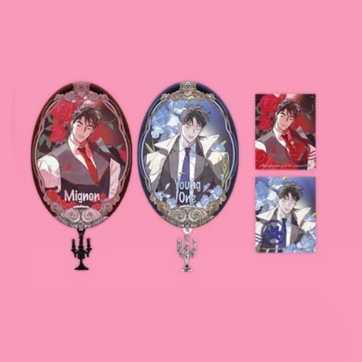 【Pre-Order】Mignon - Scarlet & Blue Badge Set