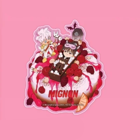 【Pre-Order】Mignon - Kiss Me Acrylic Fridge Magnet