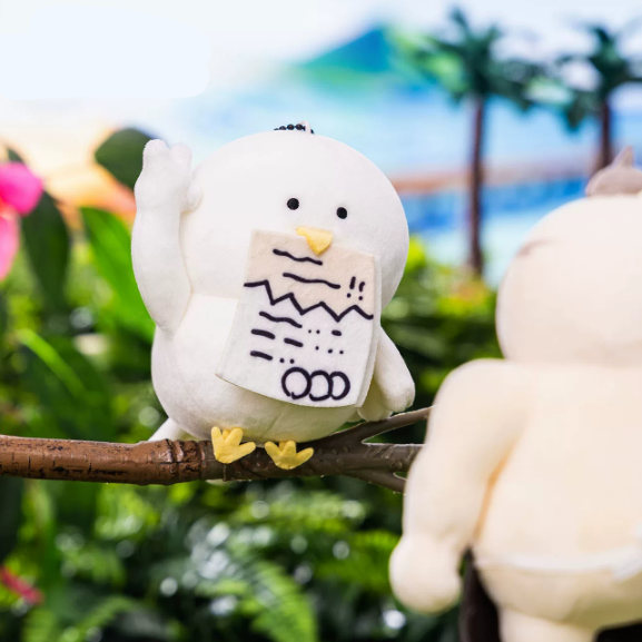 Chiikawa - Movie Series Plush Keychain (the friendly bird)