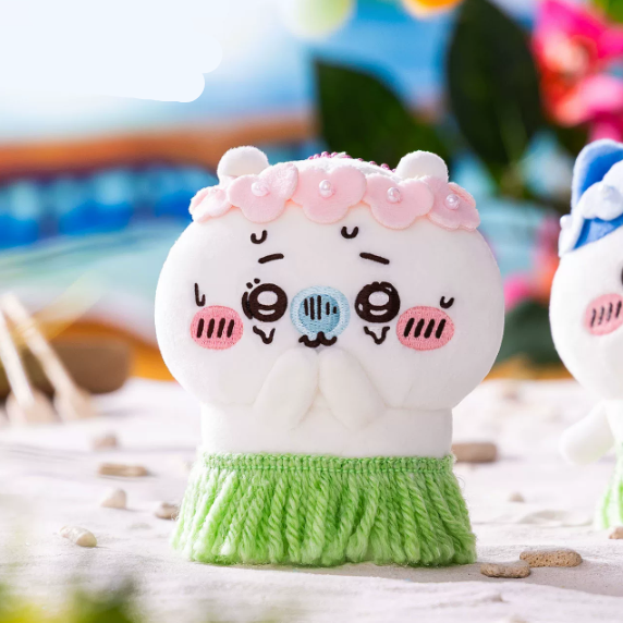 Chiikawa - Movie Series Plush Keychain Seasick