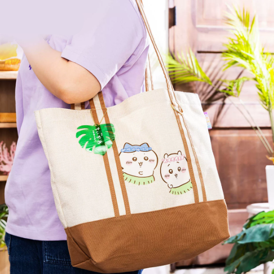 Chiikawa - Movie Series Mermaid Island Embroidered Tote Bag
