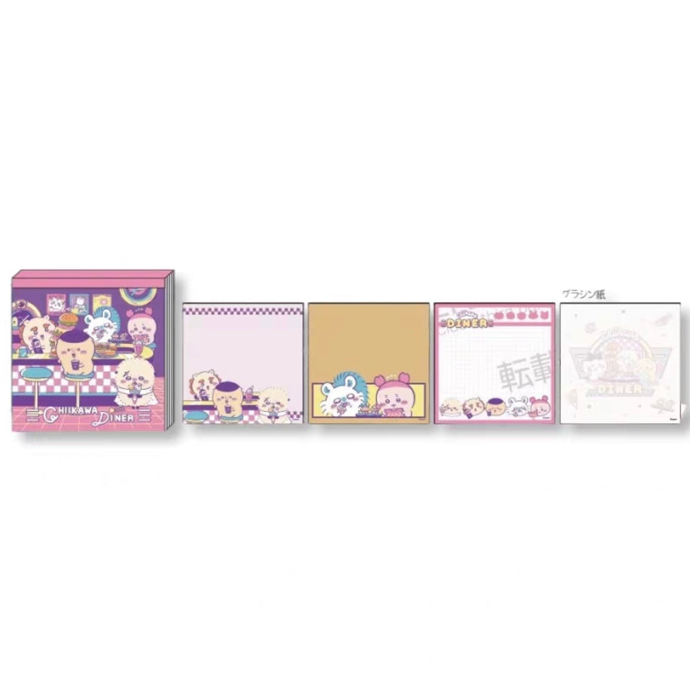 Chiikawa - Diner Series Square Sticky Notes