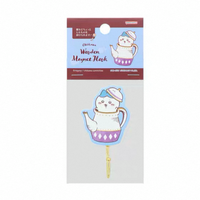 Chiikawa - Wooden Magnetic Hooks