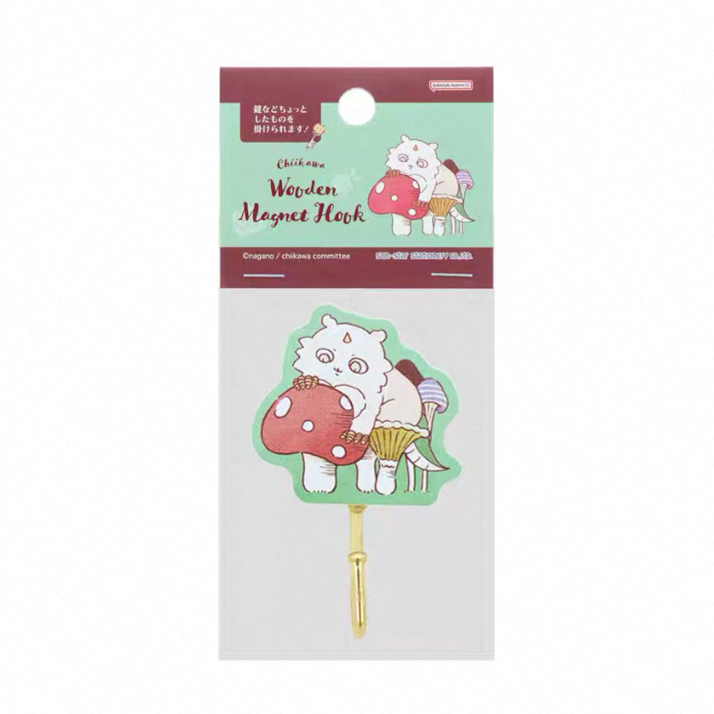 Chiikawa - Wooden Magnetic Hooks