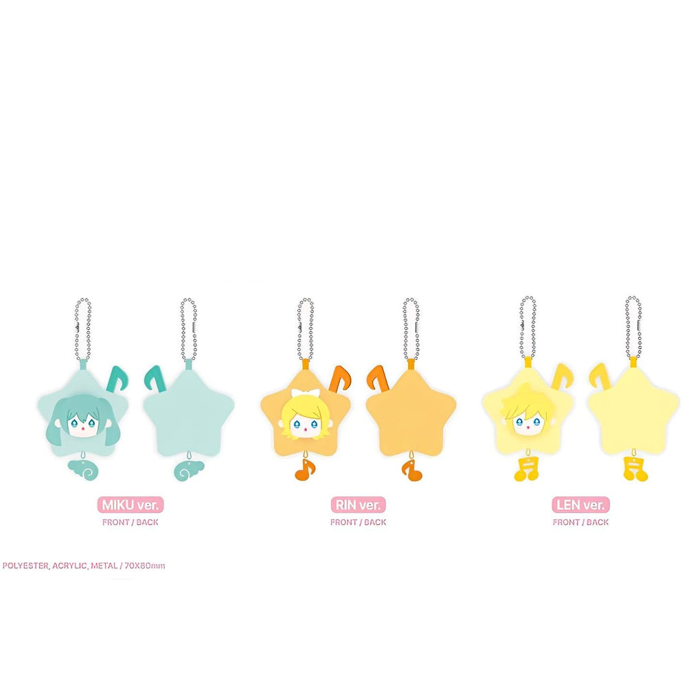 【Pre-Order】Hatsune Miku - 8cm Mini Stars Keyring